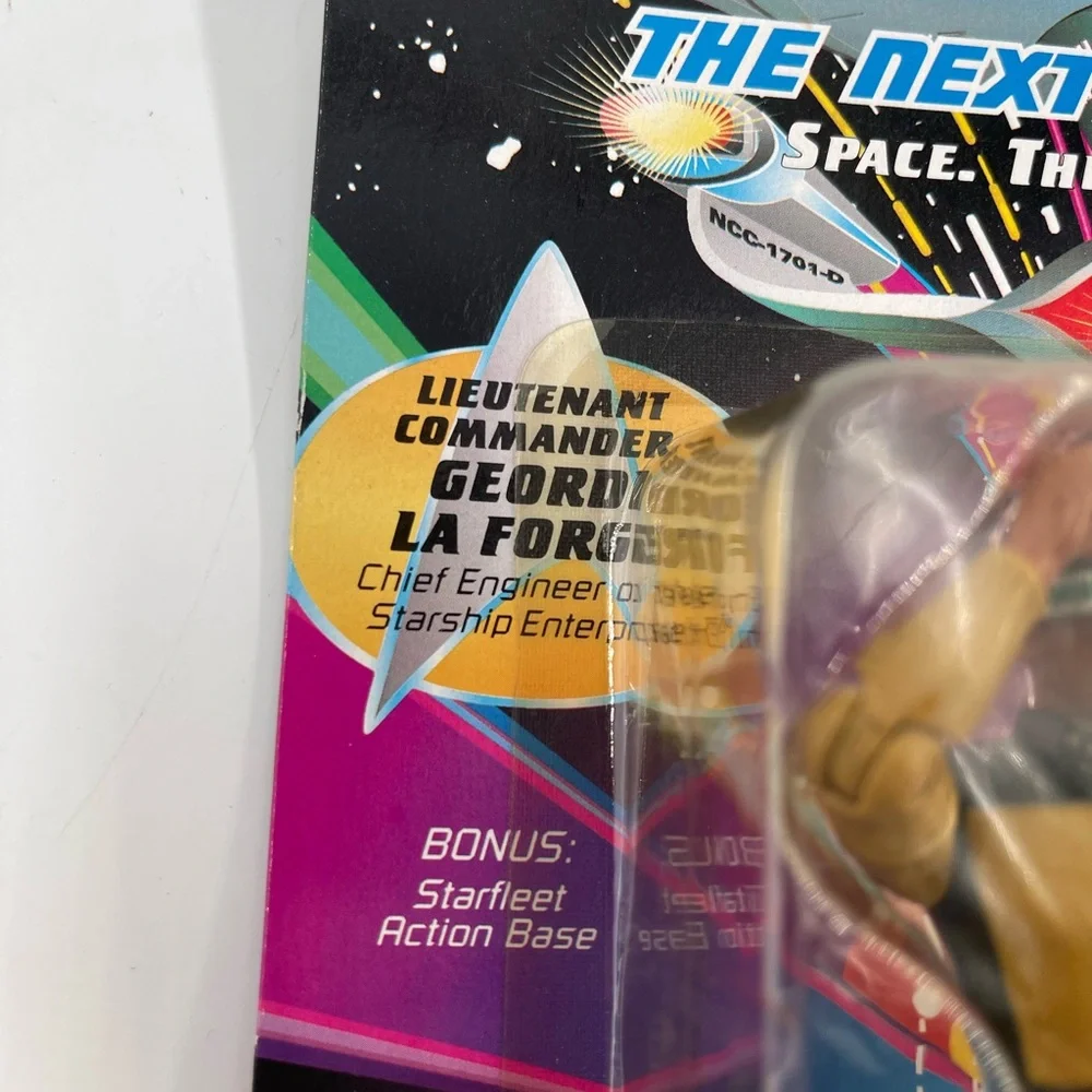 Vtg. 92 Star Trek Geordi La Forge The Next Generation Action Figure SEALED